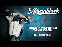 
              Advanblack - ADVANBLACK COLOR MATCHED TANK DASH CONSOLE FOR '22+ HARLEY LOW RIDER S/ ST
            