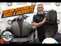 
              Advanblack - COBRA SEAT WITH CUSTOM STITCHING FOR 09 UP HARLEY TOURING
            