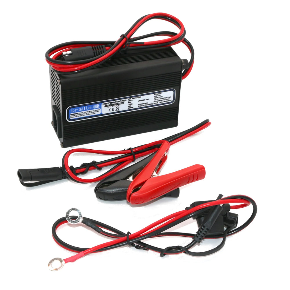 Batteries - Braille - Braille 1236L Lithium 12v 6A Battery Charger / Maintainer