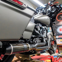 D&D Performance Exhaust - 2009-2016 Harley Touring Bob Cat 2:1 Full Exhaust System