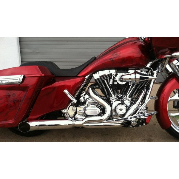D&D Performance Exhaust - 2009-2016 Harley Touring Stubby Cat Exhaust