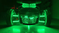
              LITE THE NITE LED - (14B) F3 Can Am Spyder Clear Strip Chase Kit w/Wheel Rings
            