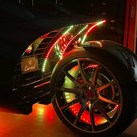 LITE THE NITE LED - (1PB) Blackout Chase Vanderhall Wheel Ring kit