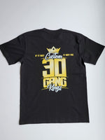 
              30 Gang Custom Kingz Apparel - MENS 30 Gang Block Tee-  Yellow and Black
            