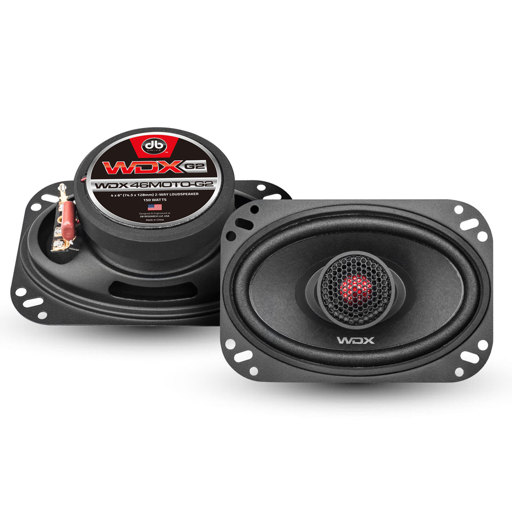 DB Drive - 4 x 6″ 2-Way Loudspeaker - WDX46MOTO-G2