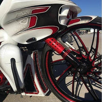 AF KUSTOMS - CHIN SPOILER - 30" Wrap Chin Spoiler, for Wrap Fender