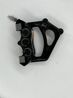 
              American suspension - Stoppie King™ Monoblock Radial Caliper Left Side for 18" Rotor -Black Contrast
            