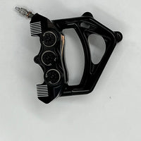 American suspension - Stoppie King™ Monoblock Radial Caliper Left Side for 18" Rotor -Black Contrast