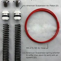 American suspension - AR-70 Front Air ride for 1989-2023 41mm and 49mm forks