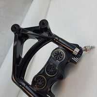 American suspension - Stoppie King™ Monoblock Radial Caliper Left Side for 18" Rotor -Black Contrast