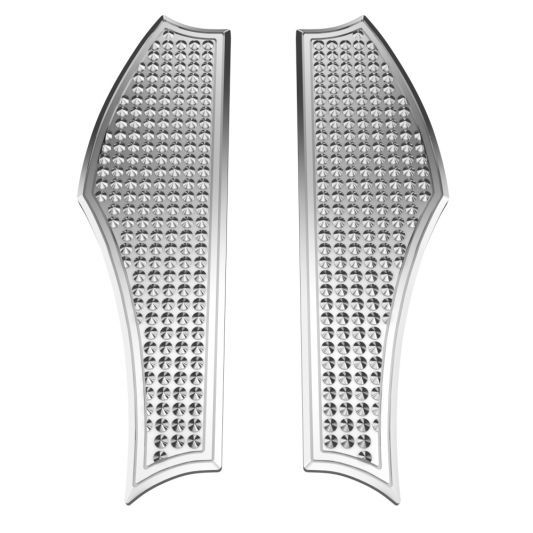 Advanblack - ADVANBLACK VENGEANCE FRONT RIDER FLOORBOARDS FOR HARLEY TOURINGS & SOFTAIL