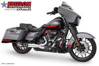 
              FREEDOM PERFORMANCE EXHAUST - HARLEY TOURING 2-INTO-1 TURNOUT/SIDEDUMP FULL SYSTEM BUNDLE (FPE STOCK CHECK) PART#: HD00847
            