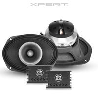 DB Drive Euphoria XPERT EX69NCD6×9″ 2-Way Loudspeaker with Backloaded Compression Driver