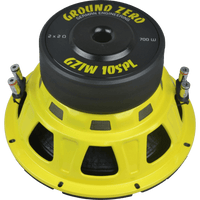 
              Ground Zero - Ground Zero GZIW 10SPL 10″ high quality SPL subwoofer
            