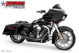 
              FREEDOM PERFORMANCE EXHAUST - HARLEY TOURING 2-INTO-1 TURNOUT/SIDEDUMP FULL SYSTEM BUNDLE (FPE STOCK CHECK) PART#: HD00847
            