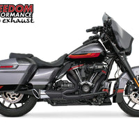 FREEDOM PERFORMANCE EXHAUST - HARLEY TOURING 2-INTO-1 SHORTY PART#: HD00843