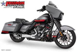 FREEDOM PERFORMANCE EXHAUST - HARLEY TOURING 2-INTO-1 TURNOUT/SIDEDUMP FULL SYSTEM BUNDLE (FPE STOCK CHECK) PART#: HD00847