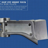 AMERICAN SUSPENSION -Weld In Slip Fit Rake Kit - 1990-2023
