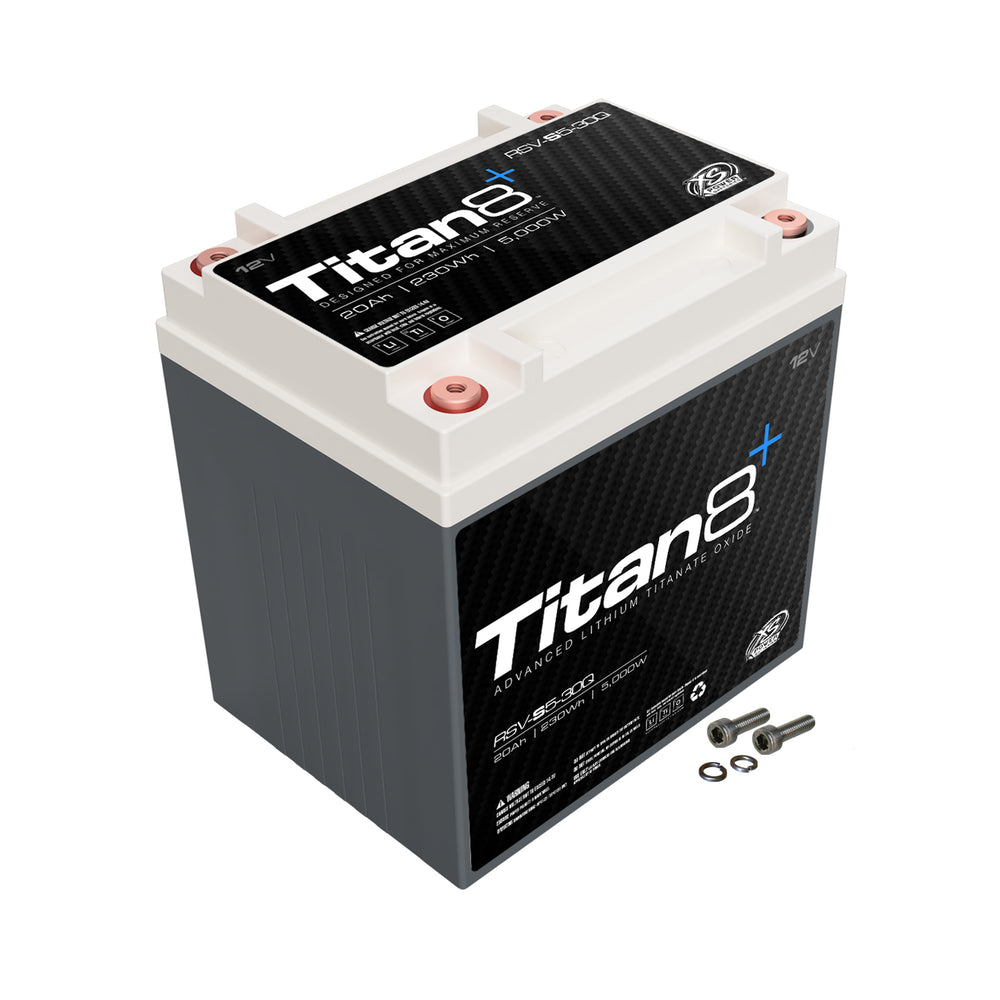 XS Power Titan8 RSV-S5-30Q Lithium Titanate Powersports Battery