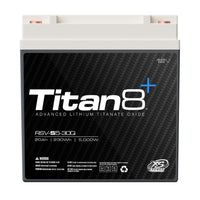 XS Power Titan8 RSV-S5-30Q Lithium Titanate Powersports Battery