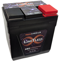 LIMITLESS LITHIUM - BATTERIES - Nano-HDv3 / Power sports Battery (Under the seat replacement)