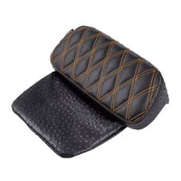 Advanblack - RAPTOR SMALL BACKREST PAD WITH CUSTOM STITCHING FOR HARLEY TOURING