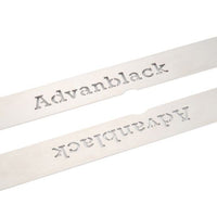 Advanblack - STRETCHED SADDLEBAGS SKID PLATES FOR 2013 DOWN ADVANBLACK STRETCHED SADDLEBAGS