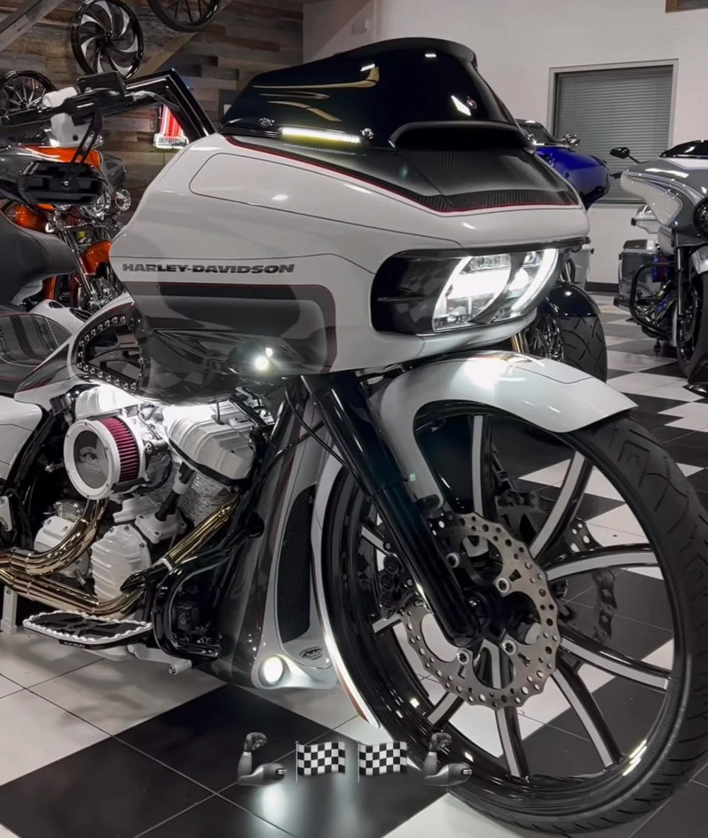 Voodoo Bikeworks - Voodoo Performance Series© Chin Spoiler (2000-2021+) Raked Only