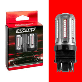 XKGLOW - 2PC 3156/3157 BULBS WHITE/AMBER/RED