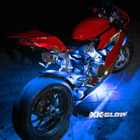 
              XKGLOW - MOTORCYCLE LED ACCENT LIGHT KIT | MULTI-COLOR WITH REMOTE KEY FOB
            