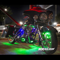 
              XKGLOW - MOTORCYCLE LED ACCENT LIGHT KIT | MULTI-COLOR WITH REMOTE KEY FOB
            