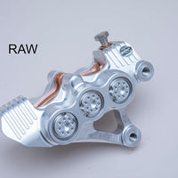
              American suspension - Stoppie King™ Monoblock Radial Caliper Left Side for 18" Rotor -RAW
            