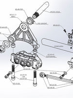 
              American suspension - Stoppie King Brake Mount Rear Custom
            