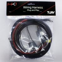 HKI - WIRING HARNESS - HD1 2CH 8AWG WH