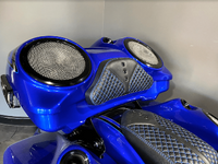 
              SPEED BY DESIGN - TOUR PACK LIDS - 2014 UP FUNKY8 TOUR PAK LID
            