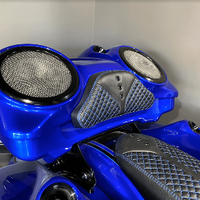 SPEED BY DESIGN - TOUR PACK LIDS - 2014 UP FUNKY8 TOUR PAK LID