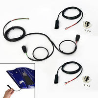 
              American Hardbag Rear Speaker Split Backbone Wire Harness for Harley Saddlebag
            