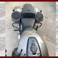 DIRTYBIRD CONCEPTS - Indian Chieftain RoadMaster Springfield Loud 8″ Audio Speaker Lids 2014 To 2021