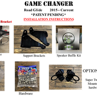Curlys Inc - GAME CHANGER – ROAD GLIDE AUDIO KIT