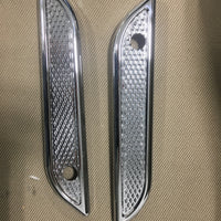 TOPSHOP- BAG LATCHES - Chrome Big Diamond