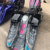 INSANE ASYLUM - REAR END SET -Rehab Factory Rail Bags