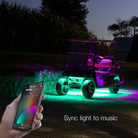 XKGLOW - LED GOLF CART ACCENT LIGHT KIT | XKCHROME SMARTPHONE APP