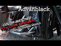 
              Advanblack - ABS PLASTIC CHIN SPOILER FOR 2017+ M8 HARLEY DAVIDSON TOURING
            