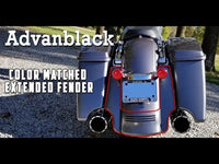
              Advanblack - STRETCHED REAR FENDER EXTENSION FOR '09-'23 HARLEY DAVIDSON TOURING
            