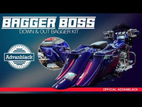 
              Advanblack - ADVANBLACK COLOR MATCHED BAGGER BOSS DOWN AND OUT BAGGER KIT FOR 09UP HARLEY TOURING
            
