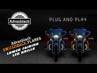 
              Advanblack - LOWER FAIRINGS SWITCHBACK FLARE LED LIGHTS WITH GRILLS
            