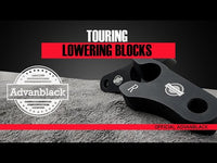 
              Advanblack - 2 INCH LOWERING BLOCKS KIT FOR HARLEY TOURING MODELS 2009-2023
            