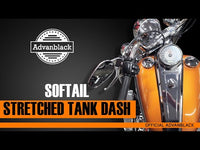 
              Advanblack - ADVANBLACK COLOR MATCH EXTENDED TANK DASH CONSOLE FOR 2011-2017 HARLEY SOFTAIL
            