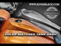 
              Advanblack - LOW-PROFILE TANK DASH CONSOLE FOR '08-'23 HARLEY STREET GLIDE AND ROAD GLID
            