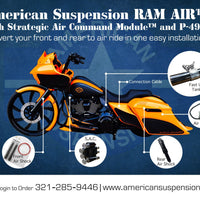 BIKETOBERFEST DEAL - American Suspension - REAR AIR + CENTER STAND SPECIAL